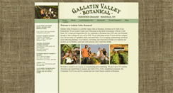 Desktop Screenshot of gallatinvalleybotanical.com